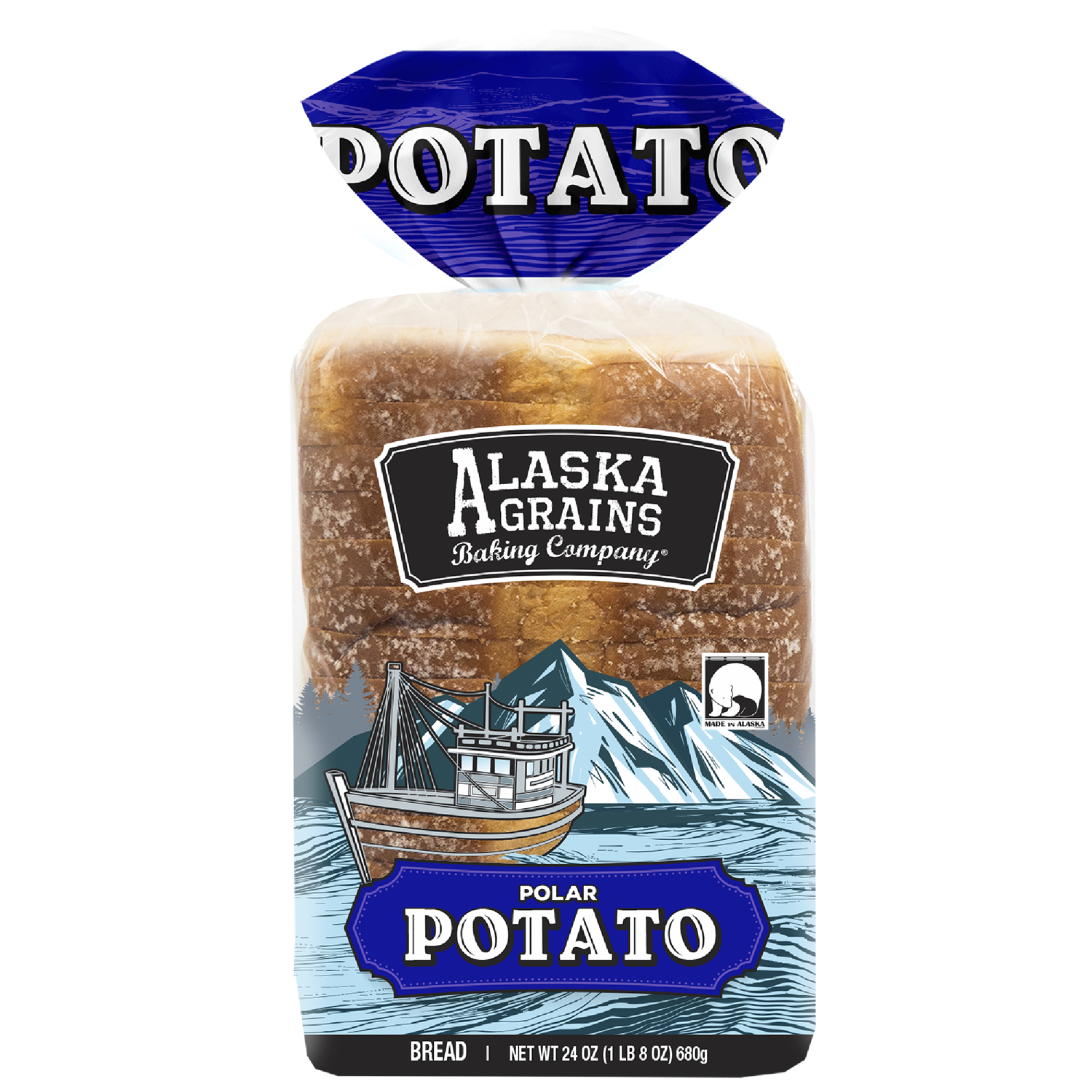 Alaska Grains Potato Bread